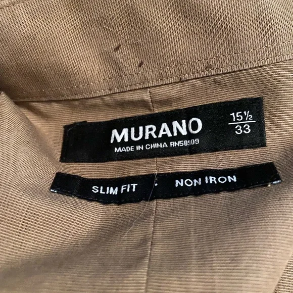 Beige Murano men’s dress shirt - Picture 2 of 2